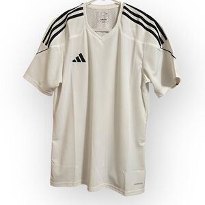 Adidas Men's White and Black Jersey